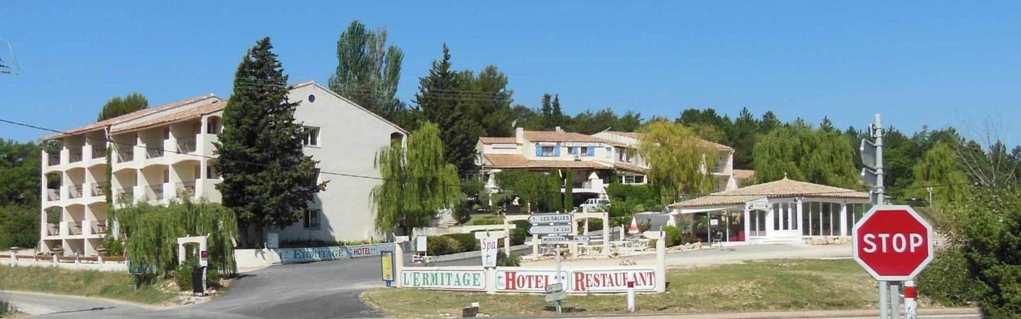 Hotel Spa L'Ermitage Les Salles-sur-Verdon Eksteriør billede